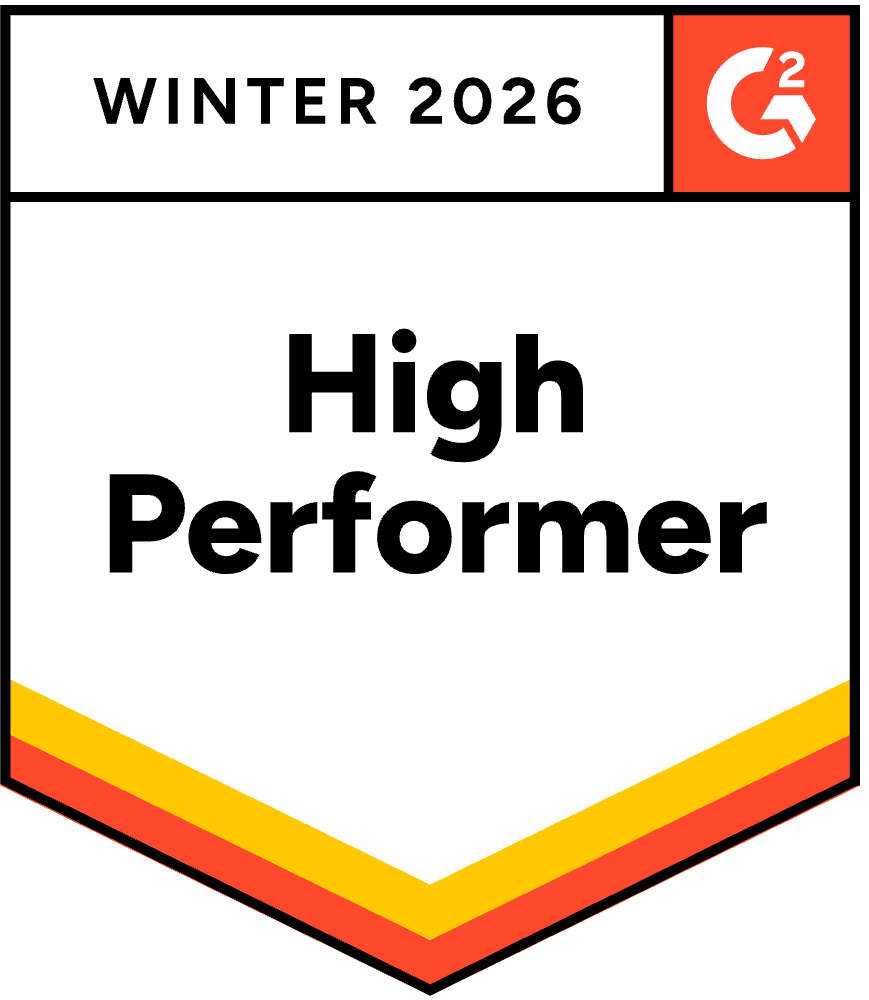 G2 Winter 2026 badge: High Performer, Donor Management