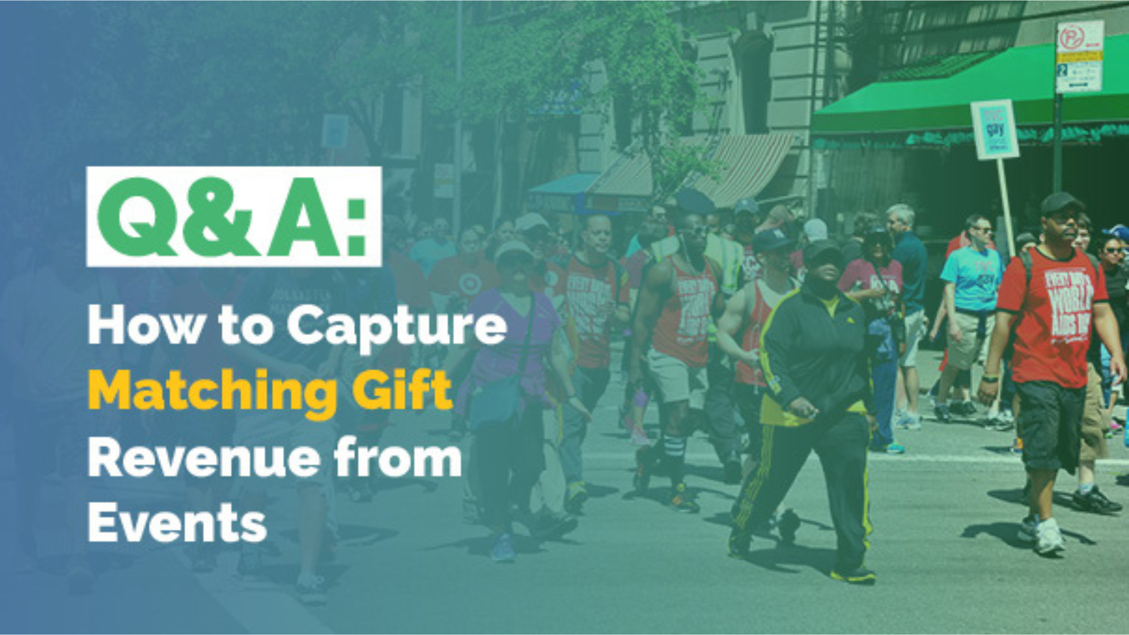 Capture Matching Gift Revenue From Events